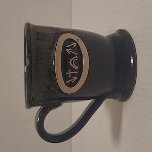 Raised Symbols 3D Pottery Mug